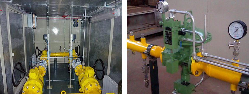 Equipment of gas supply module
